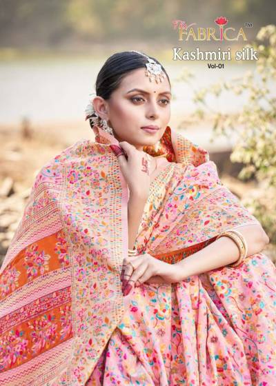 KASHMIRI - VOL 1 BY FABRICA PURE KASHMIRI SAREE WHOLESALER IN INDIA